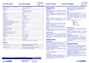 крокуючі екскаватори Kaiser S 1-5