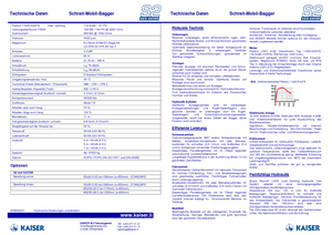 крокуючі екскаватори Kaiser S 2 Gator 4x4