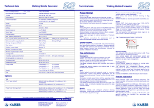 крокуючі екскаватори Kaiser S 2 Mobil