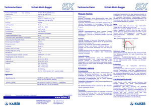 крокуючі екскаватори Kaiser S X