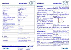 крокуючі екскаватори Kaiser S X