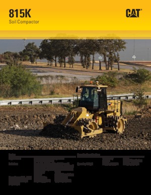 Ущільнювачі сміття Caterpillar 815K