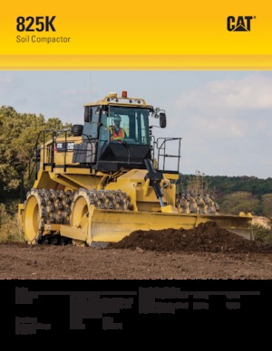 Ущільнювачі сміття Caterpillar 825K