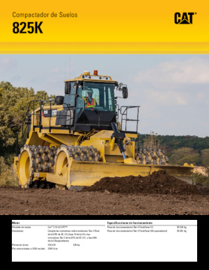 Ущільнювачі сміття Caterpillar 825K