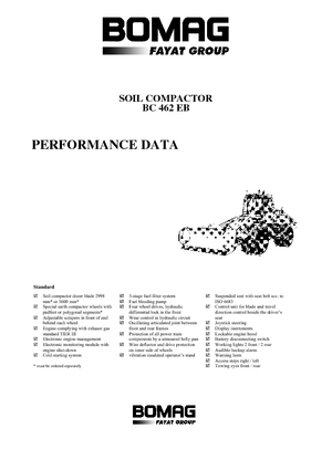 Ущільнювачі сміття Bomag BC 462 EB