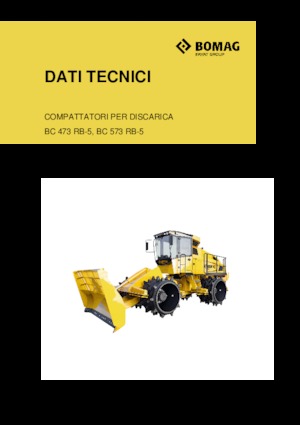 Ущільнювачі сміття Bomag BC 473 RB 5