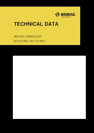 Ущільнювачі сміття Bomag BC 673 RB 5