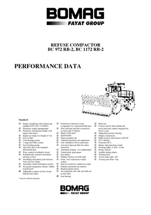 Ущільнювачі сміття Bomag BC 972 RB 2