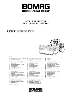 Ущільнювачі сміття Bomag BC 972 RB 2