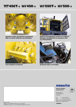 Ущільнювачі сміття Komatsu WF450-3
