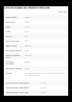 Колісний бульдозер Caterpillar 834K