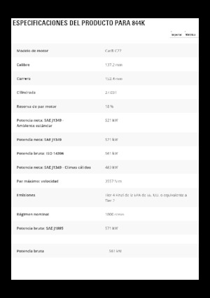 Колісний бульдозер Caterpillar 844K