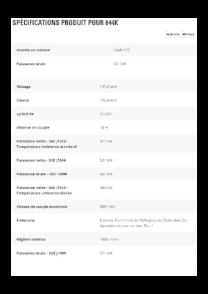 Колісний бульдозер Caterpillar 844K
