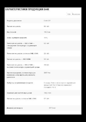 Колісний бульдозер Caterpillar 844K