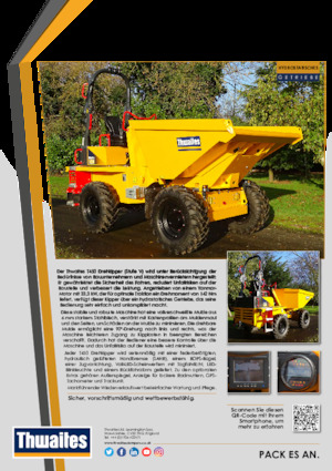 Колісні самоскиди Thwaites MACH2044