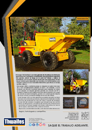 Колісні самоскиди Thwaites MACH2044