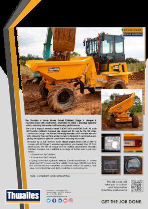 Колісні самоскиди Thwaites MACH2462