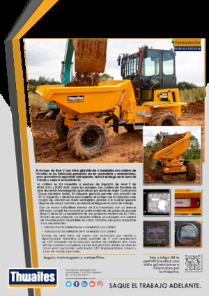 Колісні самоскиди Thwaites MACH2462