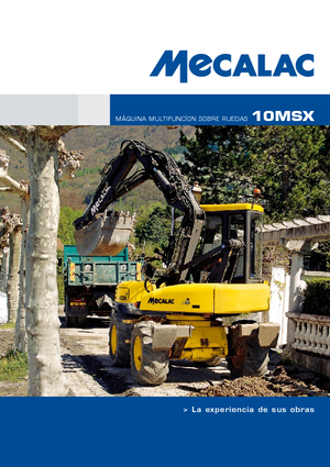 Колісні екскаватори Mecalac 10 MSX