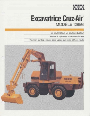 Колісні екскаватори Case 1085B