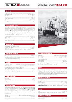 Колісні екскаватори Atlas 1404 ZW