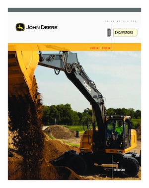 Колісні екскаватори John Deere Construction 220D W