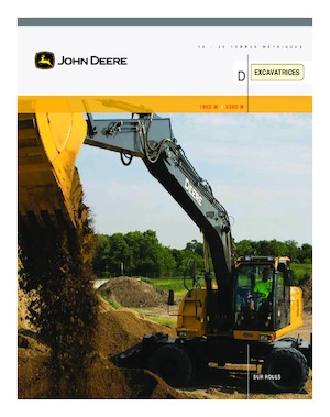 Колісні екскаватори John Deere Construction 220D W