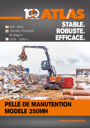 Колісні екскаватори Atlas 250 MH