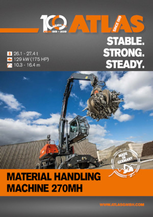 Колісні екскаватори Atlas 270 MH