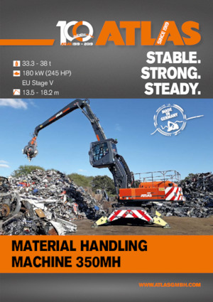 Колісні екскаватори Atlas 350 MH