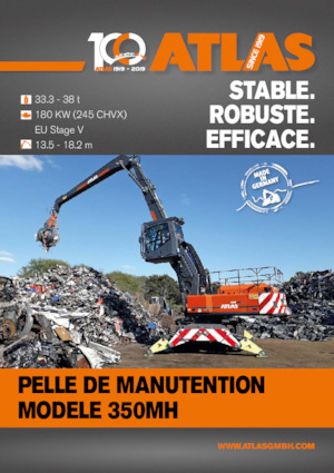 Колісні екскаватори Atlas 350 MH