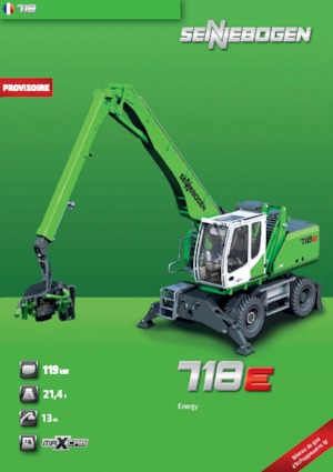 Екскаватори для перевалки Sennebogen 718M E