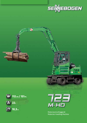 Колісні екскаватори Sennebogen 723 M-HD