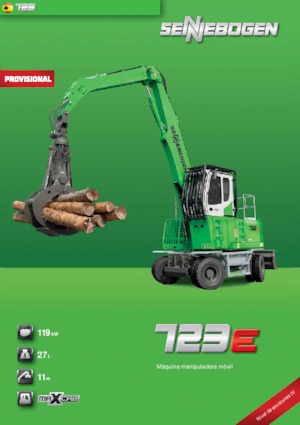 Екскаватори для перевалки Sennebogen 723M E