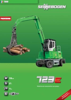 Екскаватори для перевалки Sennebogen 723M E