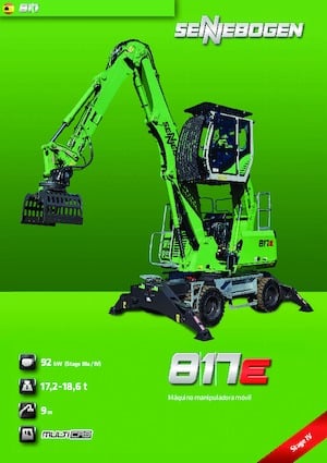 Екскаватори для перевалки Sennebogen 817M E