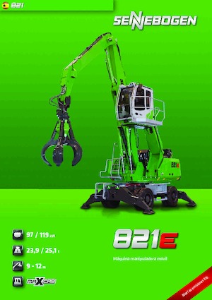 Екскаватори для перевалки Sennebogen 821M E