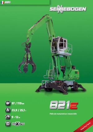 Екскаватори для перевалки Sennebogen 821M E