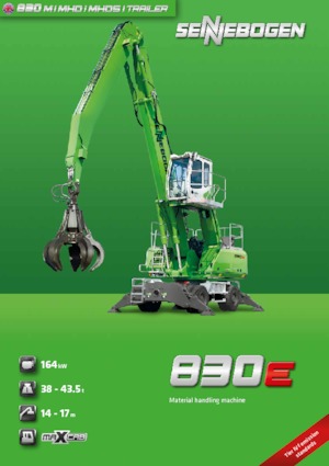 Колісні екскаватори Sennebogen 830 M