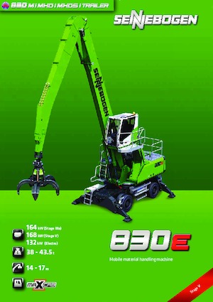 Екскаватори для перевалки Sennebogen 830M E 