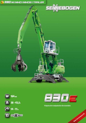 Екскаватори для перевалки Sennebogen 830M E 
