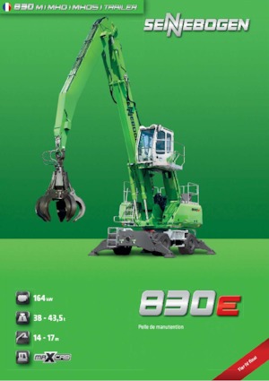 Екскаватори для перевалки Sennebogen 830M E 