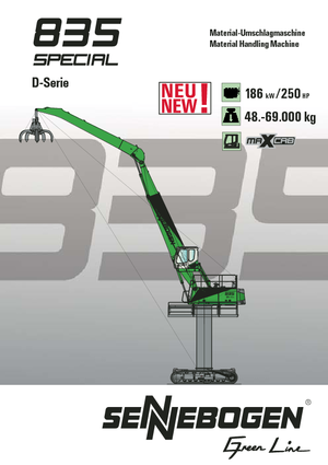 Колісні екскаватори Sennebogen 835 M-special