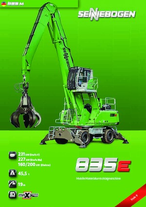 Екскаватори для перевалки Sennebogen 835M E