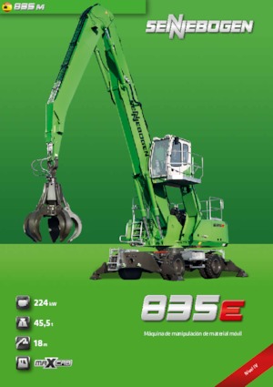 Екскаватори для перевалки Sennebogen 835M E