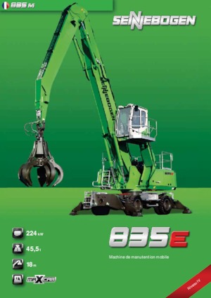 Екскаватори для перевалки Sennebogen 835M E