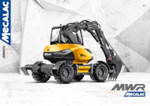 Колісні екскаватори Mecalac 9MWR