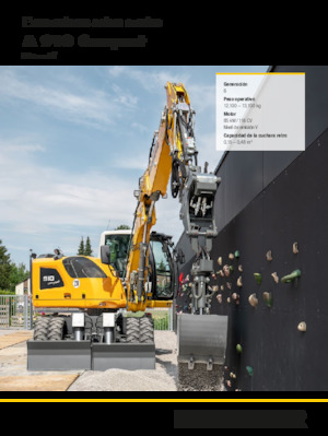 Колісні екскаватори Liebherr A 910 Compact Litronic