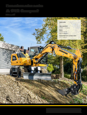 Колісні екскаватори Liebherr A 912 Compact Litronic