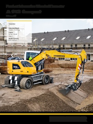 Колісні екскаватори Liebherr A 913 Compact Litronic G6.0